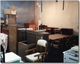 搬入された商品の写真