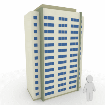 マンションのイラスト